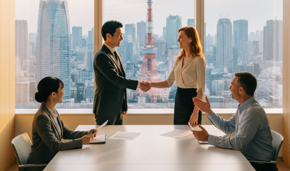 Schéma des services juridiques pour les entreprises étrangères au Japon